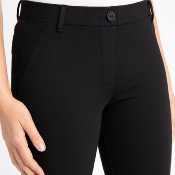 SOLD - Betabrand Black Yoga Dresspants - Picture 3 of 8